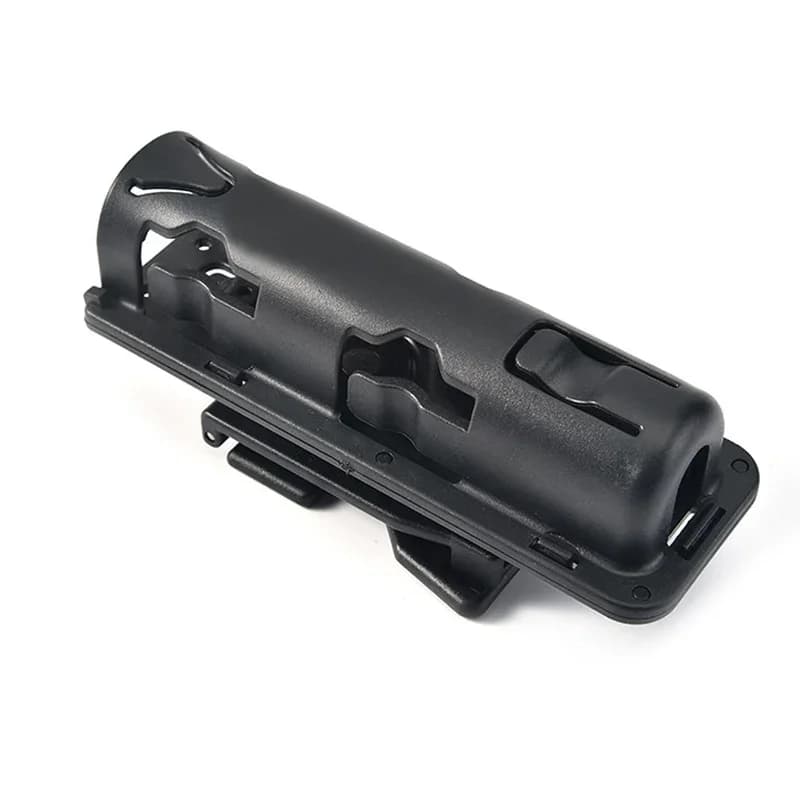 360 Degree Rotating Baton Stand Plastic Black Telescopic Baton Holster Safe Defense Kit Police Equipment Accessories Tactical