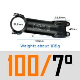 UNO Kalloy King Stems Ultralight AL7050 Bike Stem 7 Degree 31.8mm 60 70 80 90 100 110 120 130mm MTB Road Bicycle Handlebar Stem