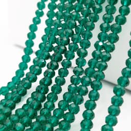 2 3 4 6 8mm Czech Clear Glass Beads 45 Colors Flat Faceted Crystal Loose Spacer Beads for Jewelry Making Bracelet Accessories