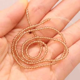 1PC Natural Spinel Beads 2-3mm Faceted Loose Beads Natural Stone Spacer Beads for DIY Bracelet Necklace Jewelry Making Accessory