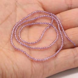 1PC Natural Spinel Beads 2-3mm Faceted Loose Beads Natural Stone Spacer Beads for DIY Bracelet Necklace Jewelry Making Accessory