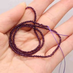 1PC Natural Spinel Beads 2-3mm Faceted Loose Beads Natural Stone Spacer Beads for DIY Bracelet Necklace Jewelry Making Accessory