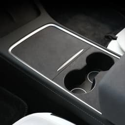 For Tesla Model 3 Y 2021-2023 Center Console Panel Sticker Wood Grain Film Carbon Central Control Cover Car Interior Accessories
