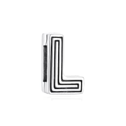 Original 925 Sterling Silver Charms Flat Clip Heart Butterfly Letters Chains Beads Fit Brand Bracelets Diy Jewelry For Women