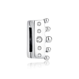 Original 925 Sterling Silver Charms Flat Clip Heart Butterfly Letters Chains Beads Fit Brand Bracelets Diy Jewelry For Women
