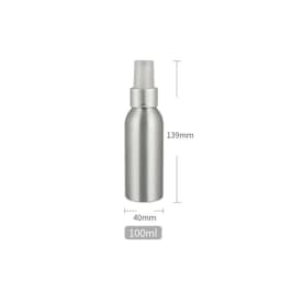 30/50/100ml Aluminum Empty Bottle Mice Spray Bottle Fine Mist Aluminum Refill Travel Bottle Essential Oil Spray Bottles