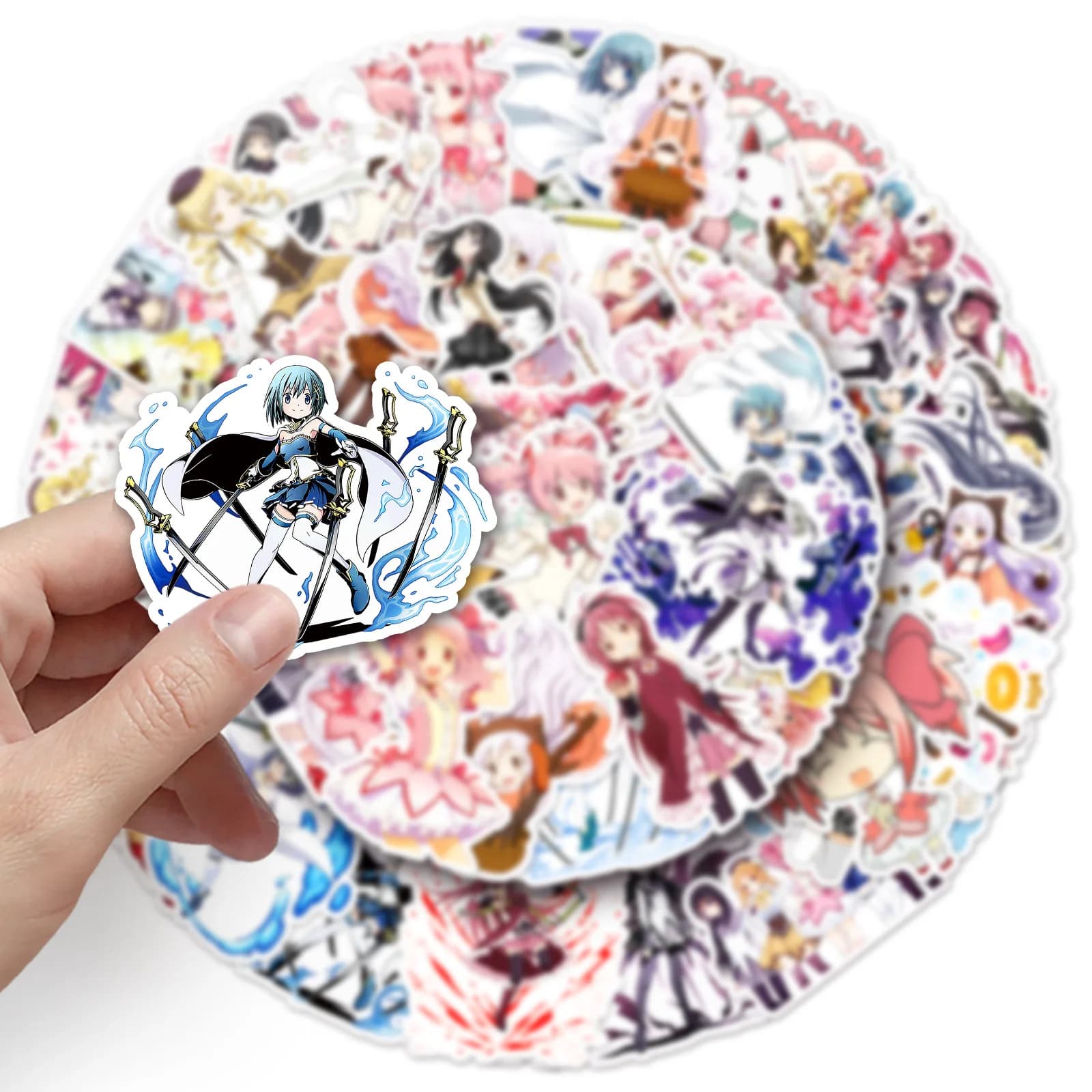 10/30/50PCS Puella Magi Madoka Magica Anime Stickers Cartoon Decals DIY Motorcycle Luggage Guitar Skateboard Funny Sticker Toy