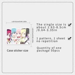 10/30/50PCS Puella Magi Madoka Magica Anime Stickers Cartoon Decals DIY Motorcycle Luggage Guitar Skateboard Funny Sticker Toy