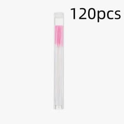 120/60pcs Ear Piercing Cleaning Effective Ear Hole Cleaner Tool Disposable Earrings Hole Clean Paper Line for Removing Dirt Odor