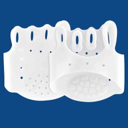 2pieces=1pair Gel Silicone Bunion Corrector Toe Separators Forefoot Pads Orthopedic Braces Orthotic Hallux Valgus Spacers