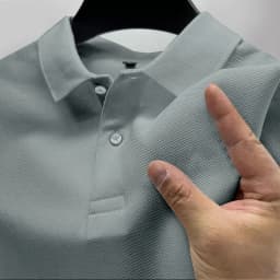Men's Casual Polo Shirt Summer Streetwear Short Sleeve Business Casual Tops Quick-Drying Breathable Clothing POLO Shirt S-4XL