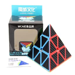 MoYu Meilong 3x3x3 Pyramid Magic Cube MoFangJiaoShi JINZITA 3x3 Cubo Stickers Magico Puzzle Cube Gift Macaron Pyraminx
