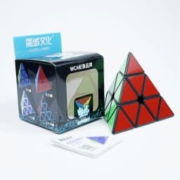 MoYu Meilong 3x3x3 Pyramid Magic Cube MoFangJiaoShi JINZITA 3x3 Cubo Stickers Magico Puzzle Cube Gift Macaron Pyraminx