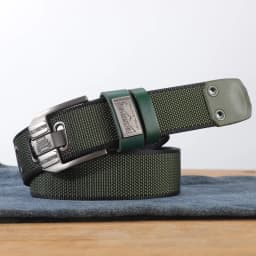 Canvas belt, men's new thickened belt, casual and versatile, extended fabric belt, large needle buckle, jeans belt