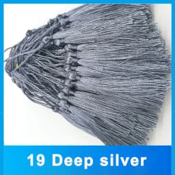 100-500Pcs 13cm Silky Tassels with Cord Loop Handmade Soft Flossy Bookmark Tassel for Jewelry Making DIY Craft Sewing Accessory