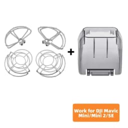 BRDRC Propeller Guard for DJI Mini 2/SE/4K Quick Release Propeller Protective Ring for DJI Mavic Mini Props Fans Blade Accessory