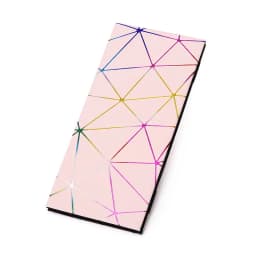 Creative New Long PU Wallet Card Holder Rhombus Laser Indentation Wallet Magic Wallet Men's and Women's Coin Purse