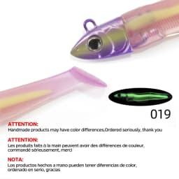 Hunthouse Fishing Barret Minnow Lure 7g/12g/25g/40g/60g/90g/120g JIgging Head Soft Silicone Bait Wobblers For Bass Pike Leurre