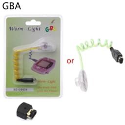 High Quality New Flexible Worm Light Illumination LED Lamps for Nintend Gameboy GBA GBC GBP Console