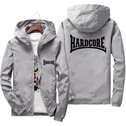 Hardcore Jacket Windbreaker Pilot Coat Men's Zipper Bomber Jackets Waterproof Quick Drying Sport Outwear 6XL