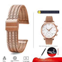 Quick Release watchband For Longines TISSOT Casio watch Strap bracelet Thin Stainless steel metal men's women's 18mm 20mm 22mm