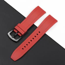 Premium Grade Vulcanized FKM Rubber Watch Strap for Seiko for Rolex 20mm 22mm 24mm Quick Release Watchbands Rubber Strap Tropic