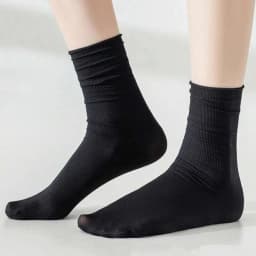 10 Pairs Women Mid Length Socks Trendy Versatile Black White Solid Colors Soft Comfortable Lightweight Breathable Casual Socks