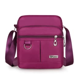 Casual Small Women's Shoulder Bag Multifunctional Coin Purse Wallet Nylon Waterproof Messenger Bag Mobile Phone Crossbody Bags