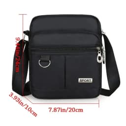 Casual Small Women's Shoulder Bag Multifunctional Coin Purse Wallet Nylon Waterproof Messenger Bag Mobile Phone Crossbody Bags