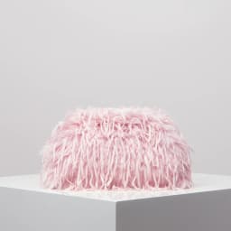 Dopamine-style clip bag, Y2K plush clutch bag, candy-colored women's purse, dinner dress clutch