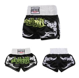 Boxing Fight Shorts for Men Women, Patchwork Color Slim Cut MMA Muay Thai Shorts Man, Kickboxing Clothing Martial Arts Trunks