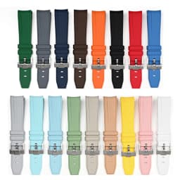 20mm Diving Strap for Omega X Swatch Joint MoonSwatch Men Women Arc Curved End TPU Rubber Bracelet for Rolex Watch Band Tools