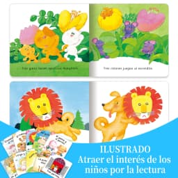 1 Set of 10 Spanish Story Book Collection Intellectual Enlightenment Early Knowledge Learning Gift Books