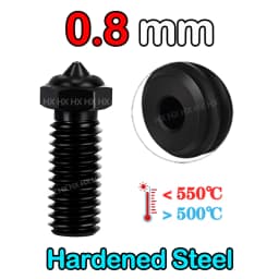 For QIDI TECH q1 pro Nozzle Brass Hardened Steel X PLUS 3/ X MAX 3/X SMART 3 Qidi q1 Nozzle Plated Copper