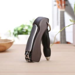 Multifunctional Nail Clipper Ballpoint Pen 0.7 Blue Refill Keychain Pen Portable Foldable ABS Ballpoint Pen Creative Stationery