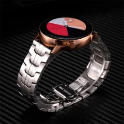 22mm Titanium Color Strap For Huawei Watch 5/4/3 GT7 Pro GT6 46mm Stainless Steel Band For Amazfit GTR 4/3/2 47mm Balance Correa