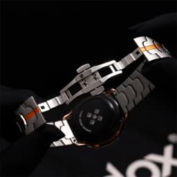 22mm Titanium Color Strap For Huawei Watch 5/4/3 GT7 Pro GT6 46mm Stainless Steel Band For Amazfit GTR 4/3/2 47mm Balance Correa