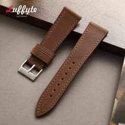 Quick Release Leather Watch Strap 18mm 19mm 20mm 21mm 22mm Universal Watch Belt Fashion Black Blue Brown Watchband Accessories