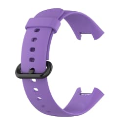 Silicone Strap for Redmi Watch 2 Lite Black Replacement Sport Bracelet Wristband for Xiaomi Watch Band with Screen Protector