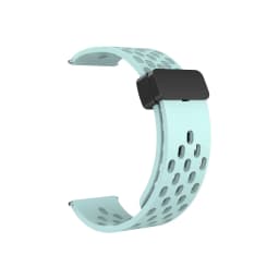 22mm 20mm Magnetic Strap for Samsung Galaxy Watch 4 5 6 7 4/6 Classic Active 2 Silicone Band for Amazfit Bip 3 Huawei GT4 GT3 2e