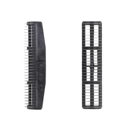 Professional Barber Electric Shaver Replacement Double Cutter Blade And Foils Head Cover For Babyliss Cordless Foil Shaver FXFS2