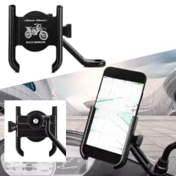 Aluminum Alloy Motorcycle Bicycle Mobile Phone Holder GPS Bracket Mounting Clip Multi-Specification Mobile Handlebar Bracket