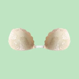 Lace Invisible Bra Backless Sticky Push Up Bralette for Women Sexy Silicone Adhesive Lingerie Wedding Underwear