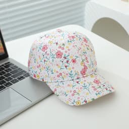 Baby Girls Baseball Summer School Cartoon Flowers Children Outdoor Kids Caps for 2-8Years Adjustable Sports Hats Cotton