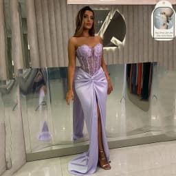 Thinyfull Sexy Mermaid Prom Evening Dresses Sweetheart Sequines Split Party Dress Women Night Cocktail Prom Gowns Custom Size