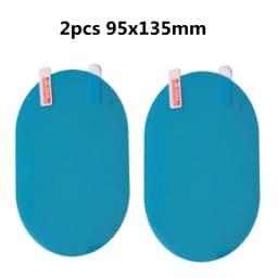 2/4/8 Pcs Car Side Rearview Mirror Waterproof Anti-Fog Film Side Window Glass Film Can Protect Your Vision Driving On Rainy Days