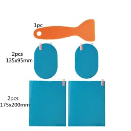 2/4/8 Pcs Car Side Rearview Mirror Waterproof Anti-Fog Film Side Window Glass Film Can Protect Your Vision Driving On Rainy Days