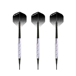 12PCS Dart 18g Electronic Soft Tip Darts With 9PCS Flights,60PCS Rubber O Ring, 50PCS Soft Tips