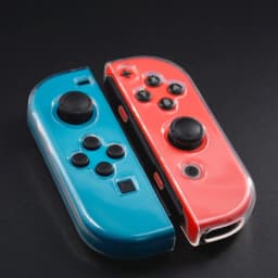 Transparent TPU Soft Case Protective Shell Cover For Nintendo Switch 2/NS Oled Game Console Joy-con Crystal Back Full Protector