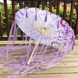 Chinese Dance Performance Lace Umbrella Classical Hanfu Oil Paper Umbrella Fairy Ancient Parasol Paraguas Inverso El Principito